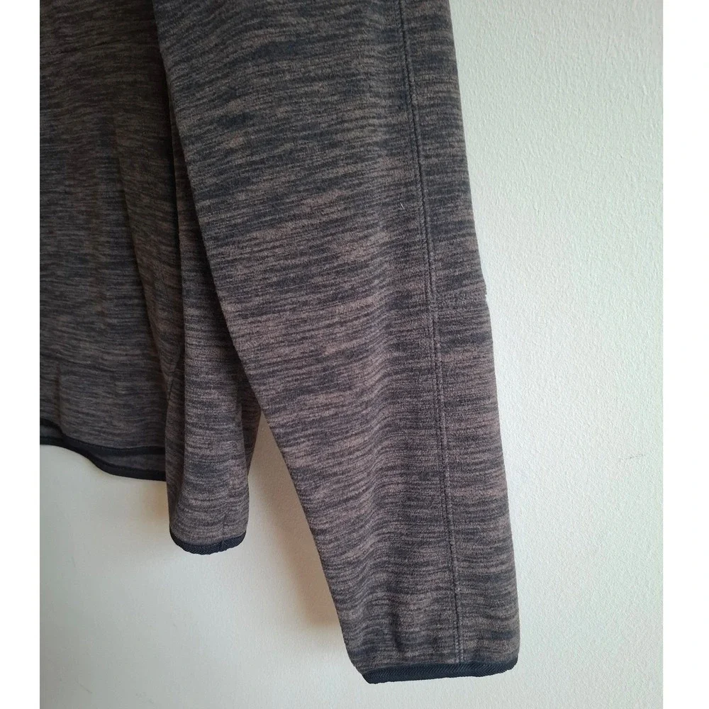 Banana Republic 1/4 Zip Tigers Eye Fleece Pullover Gorpcore Cozy Casual Unisex M
